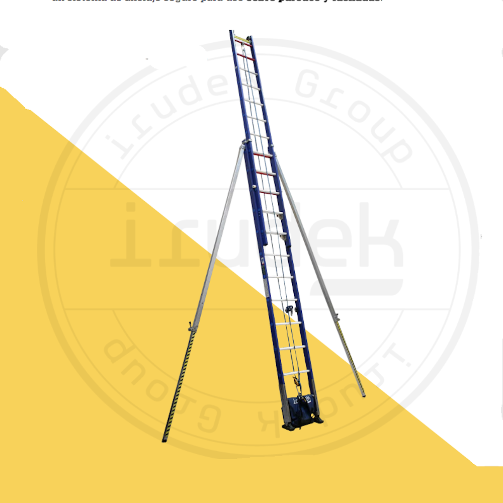 ESCALERA EXTENSIBLE SOBRE POSTE INESTABLE CON KIT DE RESCATE (copia)
