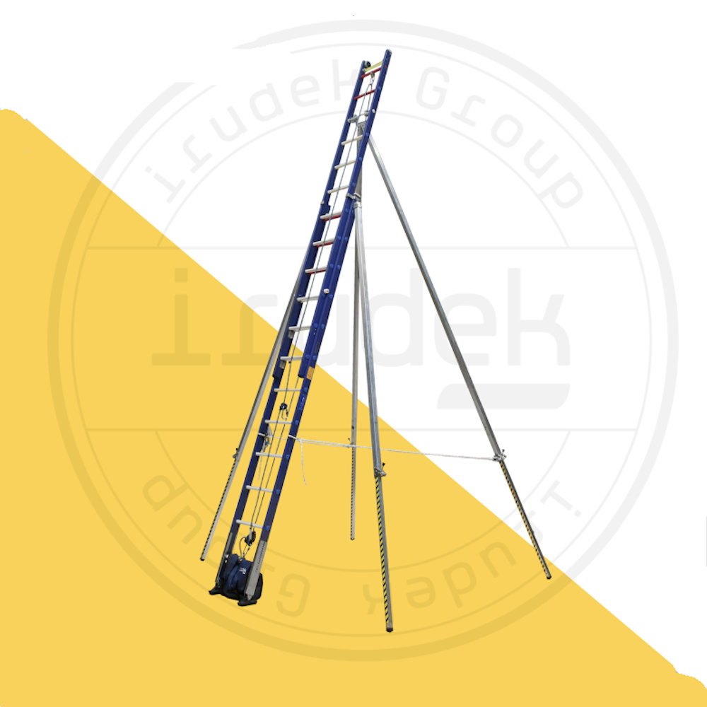 ESCALERA EXTENSIBLE SOBRE POSTE INESTABLE CON KIT DE RESCATE (copia)