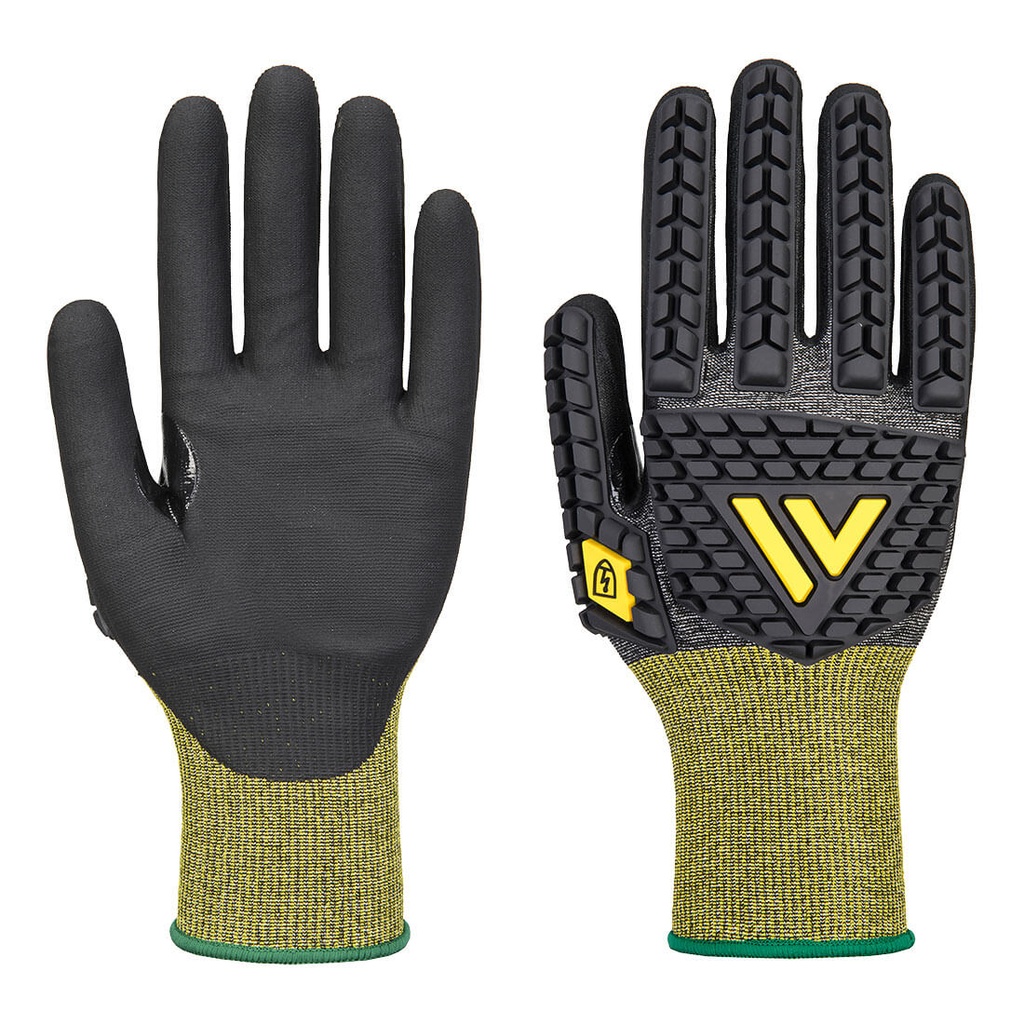 IMPACT E18 NITRILE ANTISTATIC ESD GLOVE BLACK
