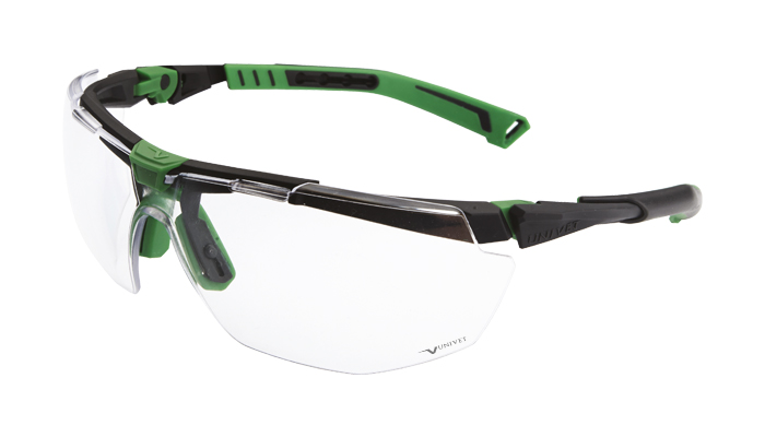 CLEAR LENS SAFETY GLASSES 5X1