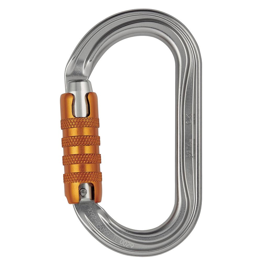 MOSQUETON DE ALUMINIO OVAL
