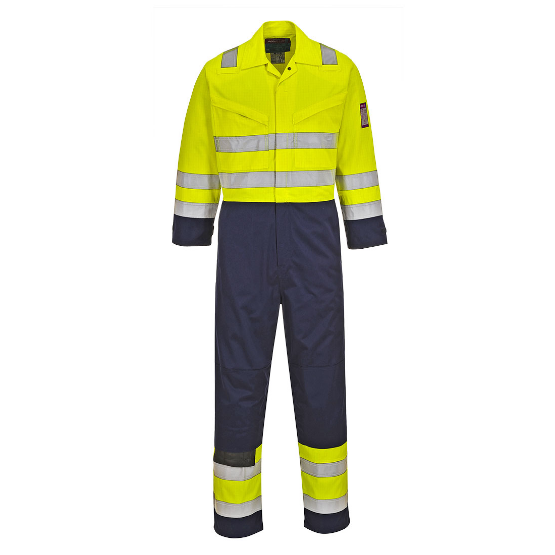 HI-VIS ANTI-STATIC COVERALL