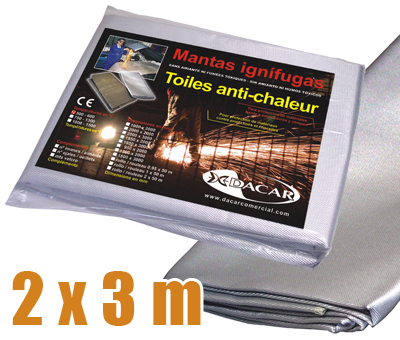MANTA IGNIFUGA DC600 2X3 METROS