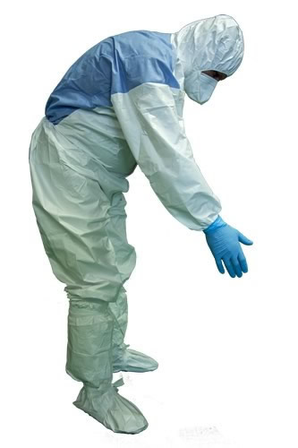 DISPOSABLE PROTECTIVE PARTIGUARD TB COVERALL 