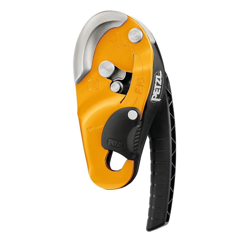 COMPACT SELF-BRAKING DESCENDER RIG