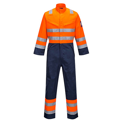 HI-VIS FIRE-RESISTANT AND ANTISTATIC COVERALL