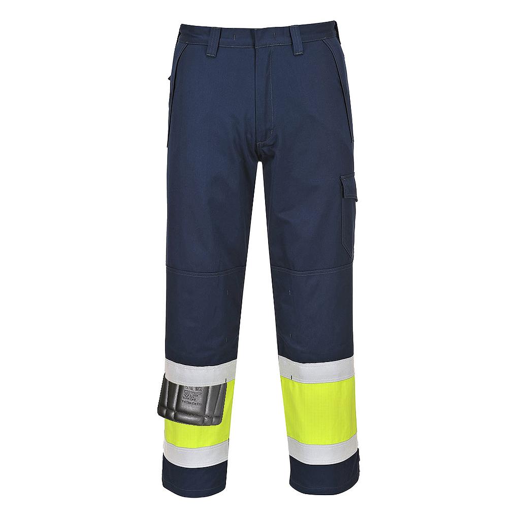 BICOLOR FIREPROOF AND ANTI-STATIC TROUSERS